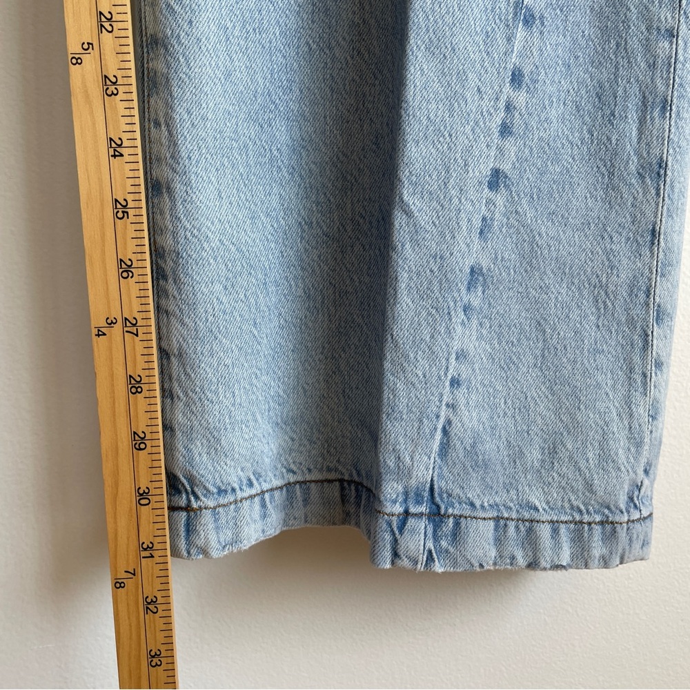 New Frame Le Baggy Palazzo jeans high rise wide leg revolve loose flare size 30 - Picture 13 of 16